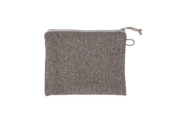 Image of Allen Lockable Handgun Storage Pouch, Full Size Handgun, 7 x 9in, Gray, 3627
