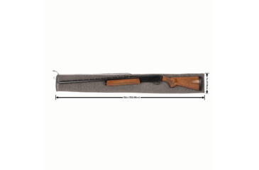 Image of Allen Lockable Shotgun Storage Pouch, 52.50 x 7 x 0.50in, Gray, 3631, 3631