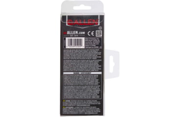 Image of Allen Outlook Shooting Safety Glasses, Smoke Frame, Clear Lenses, One Size, 2383