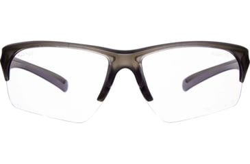Image of Allen Outlook Shooting Safety Glasses, Smoke Frame, Clear Lenses, One Size, 2383