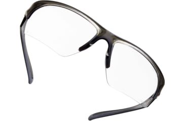 Image of Allen Outlook Shooting Safety Glasses, Smoke Frame, Clear Lenses, One Size, 2383