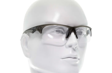 Image of Allen Outlook Shooting Safety Glasses, Smoke Frame, Clear Lenses, One Size, 2383