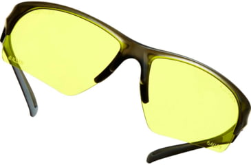Image of Allen Outlook Shooting Safety Glasses, Smoke Frame, Yellow Lenses, One Size, 2382