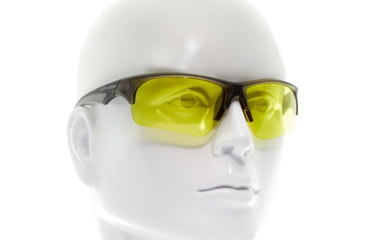 Image of Allen Outlook Shooting Safety Glasses, Smoke Frame, Yellow Lenses, One Size, 2382