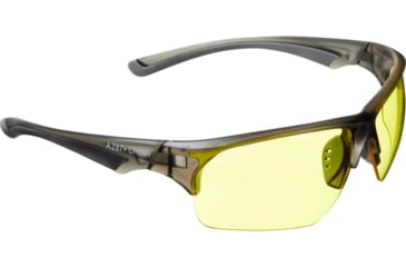 Image of Allen Outlook Shooting Safety Glasses, Smoke Frame, Yellow Lenses, One Size, 2382