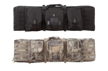 Image of Allen Patrol Double Rifle Case, Black, Camo