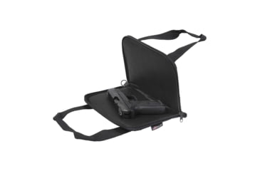 Image of Allen Pistol Tote, Most Semi-Auto Handguns &amp; Revolvers, Black, 3640