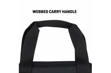 Image of Allen Pistol Tote, Most Semi-Auto Handguns &amp; Revolvers, Black, 3640