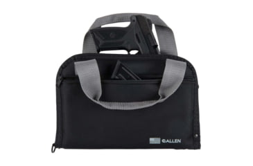 Image of Allen Pistol Tote With Pocket, Black, 3643