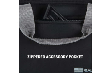 Image of Allen Pistol Tote With Pocket, Black, 3643
