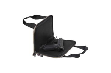 Image of Allen Pistol Tote With Pocket Taupe , 3644