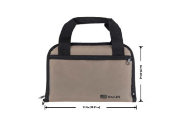 Image of Allen Pistol Tote With Pocket Taupe , 3644