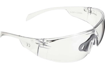 Image of Allen Protector Shooting Safety Glasses, Clear Frame, Clear Lenses, One Size, 2385