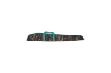 Image of Allen Redmesa Rifle/Shotgun Case, Realtree Hardwoods Camo/Teal, 52in, 665-52