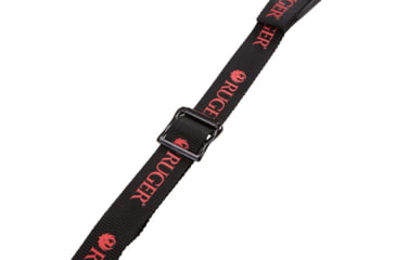 Image of Allen Ruger Boulder Rubber Sling w/ Swivels, Black/Red, 27600