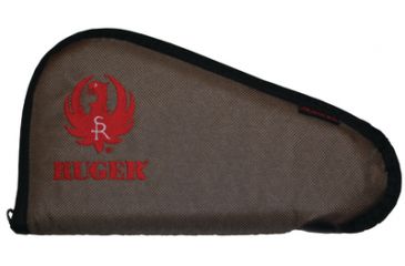 Image of Allen Ruger Handgun Cases 13 Inch Taupe with Red Insignia 27413