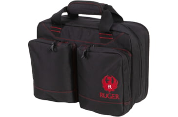 Image of Allen Ruger Sendero Duoplex Attache, Black, 14in, 27416