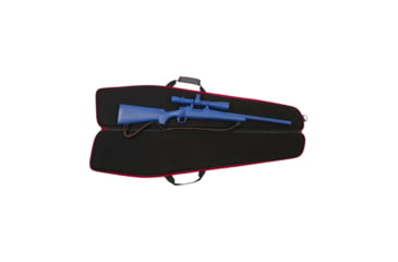 Image of Allen Ruger Tuscon Rifle Case, 46 Inch, Black/Gray With Red Trim And Ruger Logo, 27427, EDEMO1