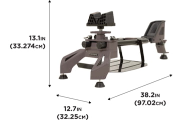 Image of Allen Shottrax Recoil Reducing Steel Shooting Rest, Black, 38 in, 21922