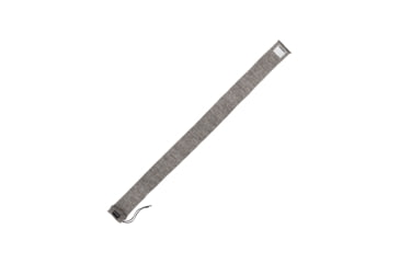 Image of Allen Stretch Knit Gun Sock w/Writeable ID Label for Rifles with Scopes and Shotguns, Silicone Treated, Gray, 52 in, 13167