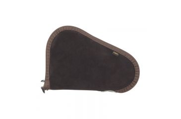 Image of Allen Suede Handgun Case, Brown, 8in, 85-8