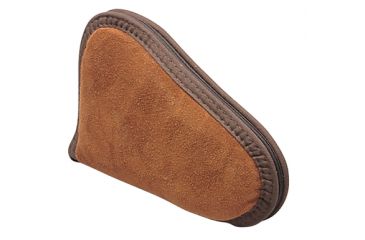 Image of Allen Suede Leather Pistol Case, 8 Inch, Rust Color