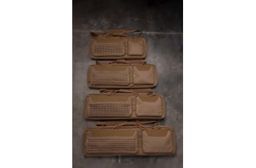 Image of Allen Tac Six Squad 38 in Tactical Gun Case, Coyote, 10828