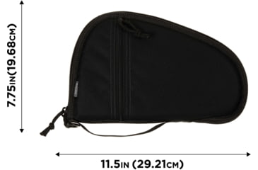 Image of Allen Torrey Handgun Case, Black, 11.5 in x 7.75 in, 3616
