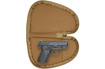 Image of Allen Torrey Handgun Case, Coyote, 10.5 in x 6.5 in, 3613