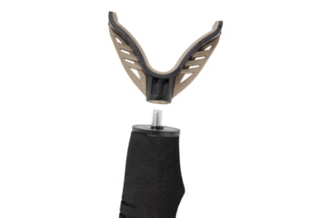 Image of Allen Turkey Hunting Shooting Stick with Round Bottom, Black, 2164