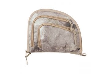 Image of Allen Two Pocket Auto-Fit Handgun Case, Camo, 9in, 7737
