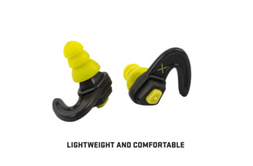 Image of Allen ULTRX Shift Adjustable Protection Ear Plugs, Gray/Yellow, 4103