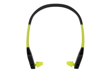 Image of Allen ULTRX Wave Banded Ear Plugs, Gray/Yellow, 4102