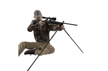 Image of Allen Velocity Click-Stick Shooting Stix, Black, 39in, 21404