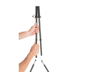 Image of Allen Velocity Click-Stick Shooting Stix, Olive, 69in, 21402