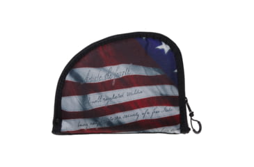 Image of Allen Victory Autofit One-Pocket Handgun Case Custom Flag Pattern