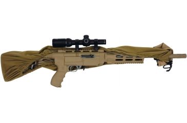 Image of Alpine Innovations AR Slicker Weatherproof Weapon Cover, Black, 30in-43in SK-ARFD10-G54