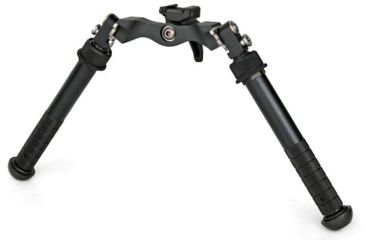 Image of Atlas Bipods Atlas Super CAL Bipod, 5.75 - 10.87 in Height Range, 45-degree Cant, Picatinny, 6061-T6, Anodized, Black, BT72