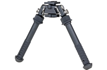 Image of Atlas PSR Standard Bipod, 5-9.4in Height Range, Area 419 ARCALOCK Clamp, Black, BT46NCPLUSA419ARCALK
