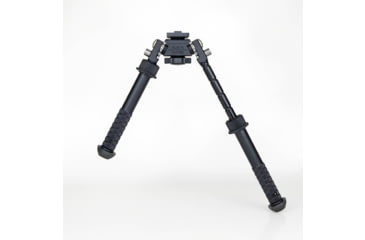 Image of Atlas V8 Bipod, 5-9.4in Height Range, Area 419 ARCALOCK Clamp, Black, BT10NCPLUSA419ARCALK