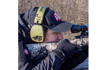 Image of ATN X-Sound Hearing Protector, Electronic Earmuffs w/Bluetooth, Camo, ACPROTXSND