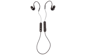 Image of AXIL SIG GS Extreme 2.0, Tactical Earbuds with Bluetooth and Lanyard, Matte Finish, Black, Includes Carry Case, USB-C Charging Cable, T-shirt/Hat Clip, Wind Filter Disc, Ear Tips, GS-XSIG