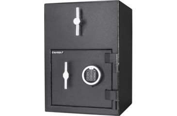 Image of Barska 1.15 Cubic Ft Rotary Hopper Depository Safe, Black, Medium AX13308