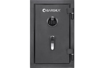 Image of Barska 2.02 Cu. ft Biometric Keypad Fire Resistant Safe, Black, Medium, AX13744