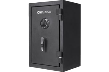 Image of Barska 2.02 Cu. ft Biometric Keypad Fire Resistant Safe, Black, Medium, AX13744