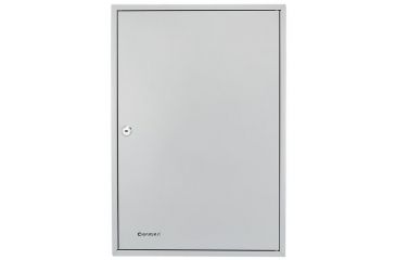 Image of Barska 240 Key Lock Box Security Safe, White Tag, Steel, White, Outer Size 15 x 5.5 x 21.75 in CB12494