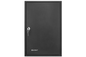 Image of Barska 64 Key Adjustable Lock Box Security Safe w/ Key Lock, Steel, Black CB12486