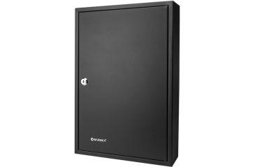 Image of Barska 64 Key Adjustable Lock Box Security Safe w/ Key Lock, Steel, Black CB12486