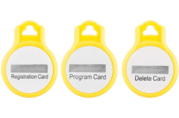 Image of Barska Admin RFID Door Lock Card Set, Yellow, Small, AF12830