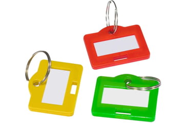 Image of Barska Assorted Key Tags For Key Cabinets, 100 Pack, Multi, Small, AF13680